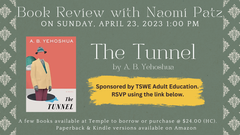 Banner Image for Adult Education Book Review: The Tunnel
