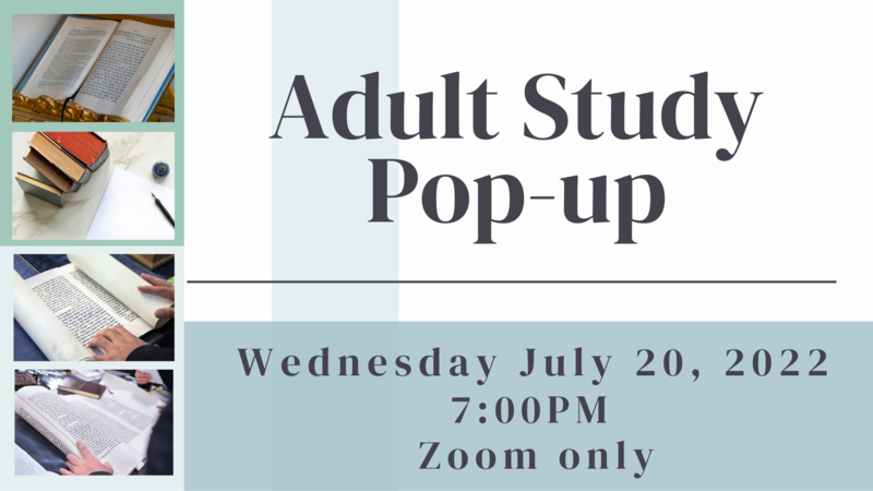 Banner Image for Adult Study Pop-up