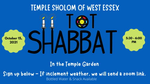 Banner Image for Tot Shabbat in the Temple Garden